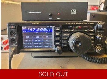YAESU FT-991 ALL MODE MF/HF/VHF/UHF TRANCEIVER